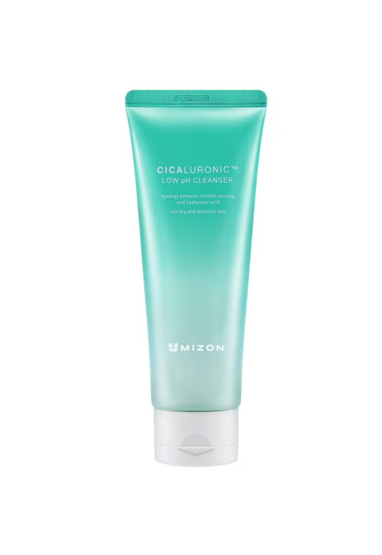 MIZON Spuma de curatare pentru ten uscat hipersensibil CICALURONIC Low pH Cleanser 120ml