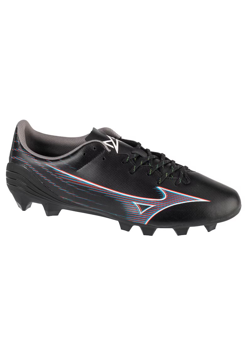 Mizuno Ghete de fotbal - piele ecologica - negru
