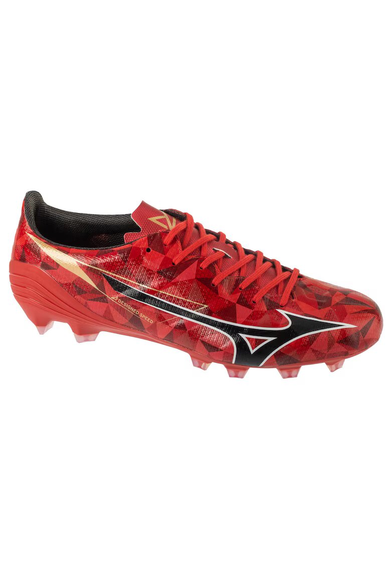 Mizuno Ghete fotbal - Alpha II Pro FG 256460 - Rosu