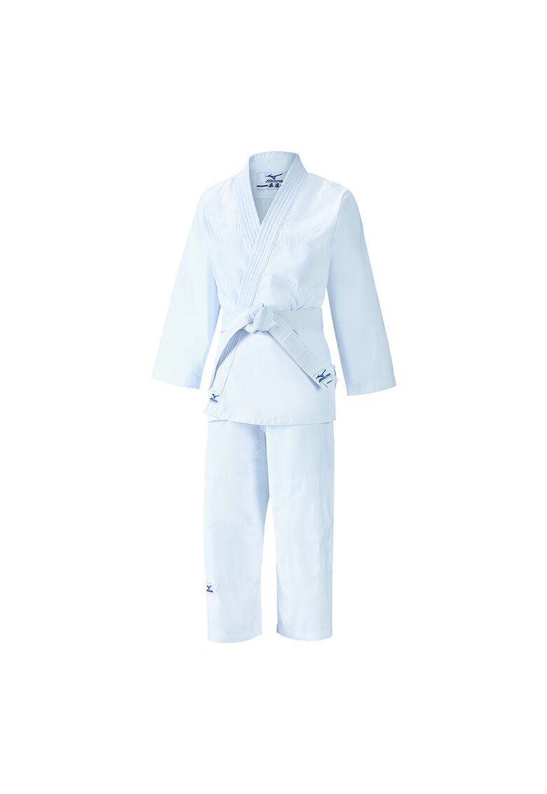 Mizuno Kimono Judo copii Shiro fara centura - Alb