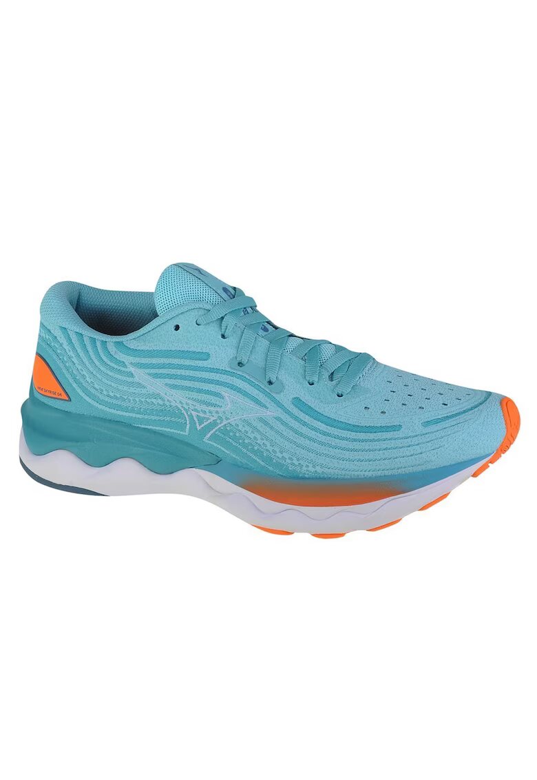 Mizuno Pantofi de alergat - Wave Skyrise 4 J1GD230921 - Albastru - Verde aquamarin