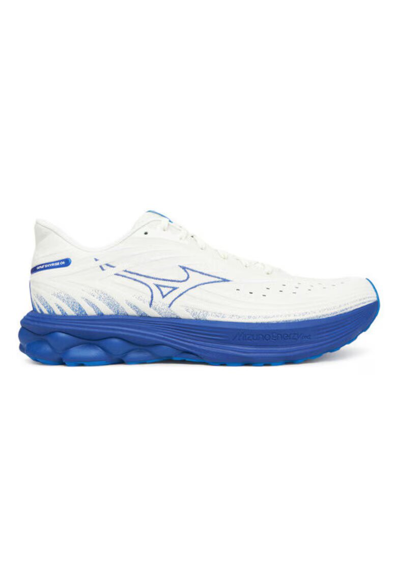 Mizuno Pantofi sport barbati - material textil - albastru/alb