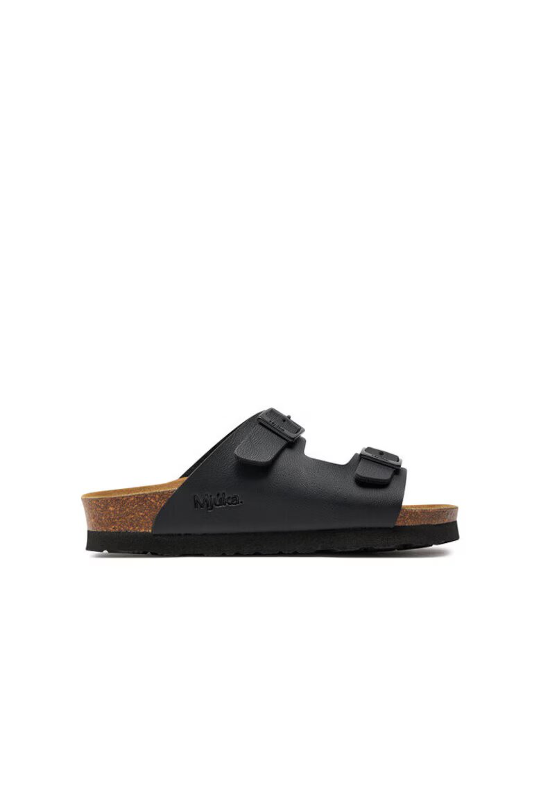 mjuka Papuci fete 303759865 - Sintetic - Negru - Negru