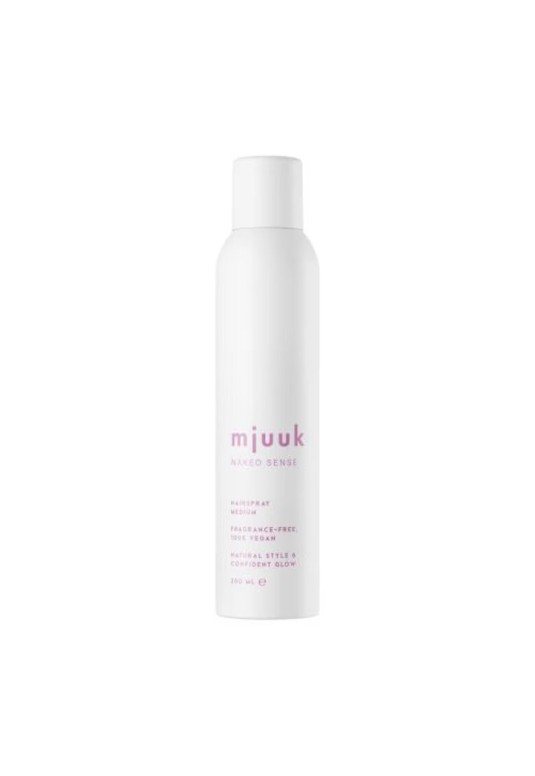 MJUUK Fixativ fixare medie fara parfum Naked Sense - 250 ml