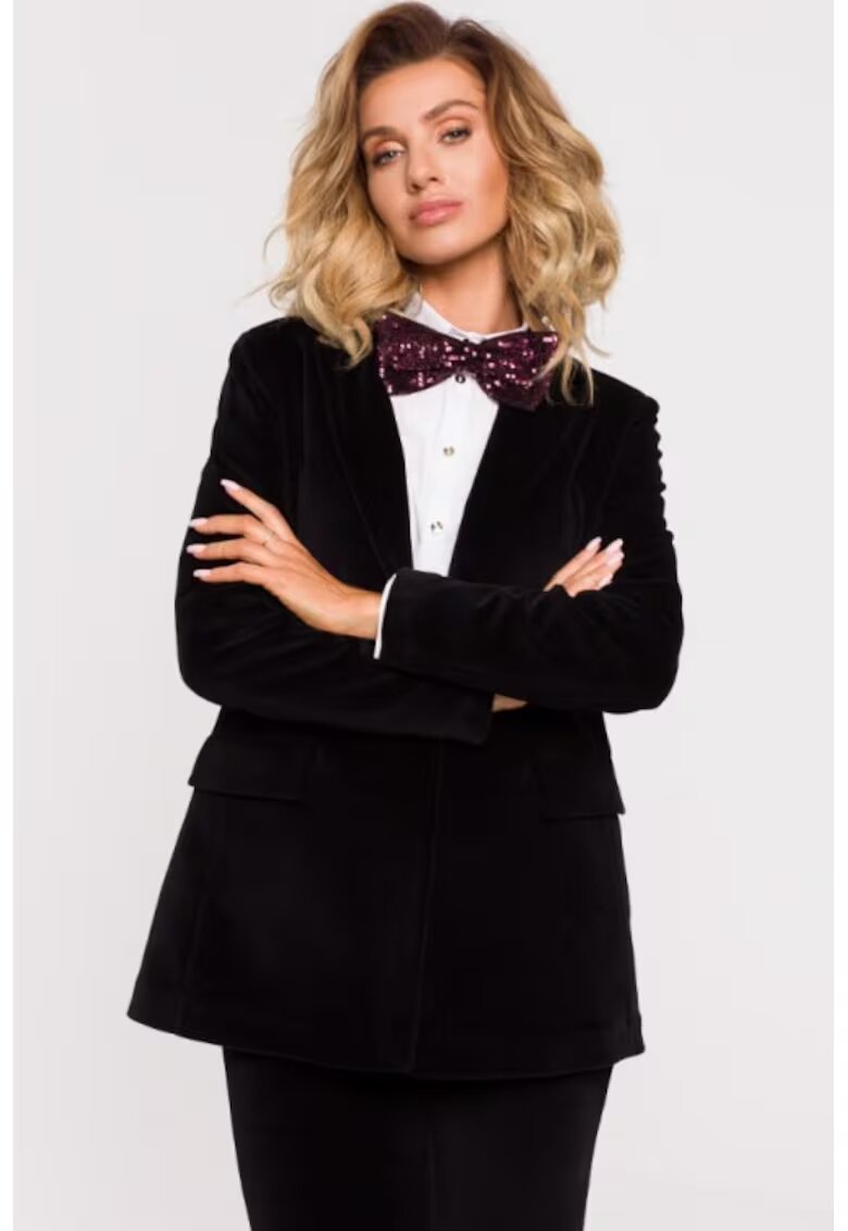 Moe Papion elegant cu paiete - Rosu