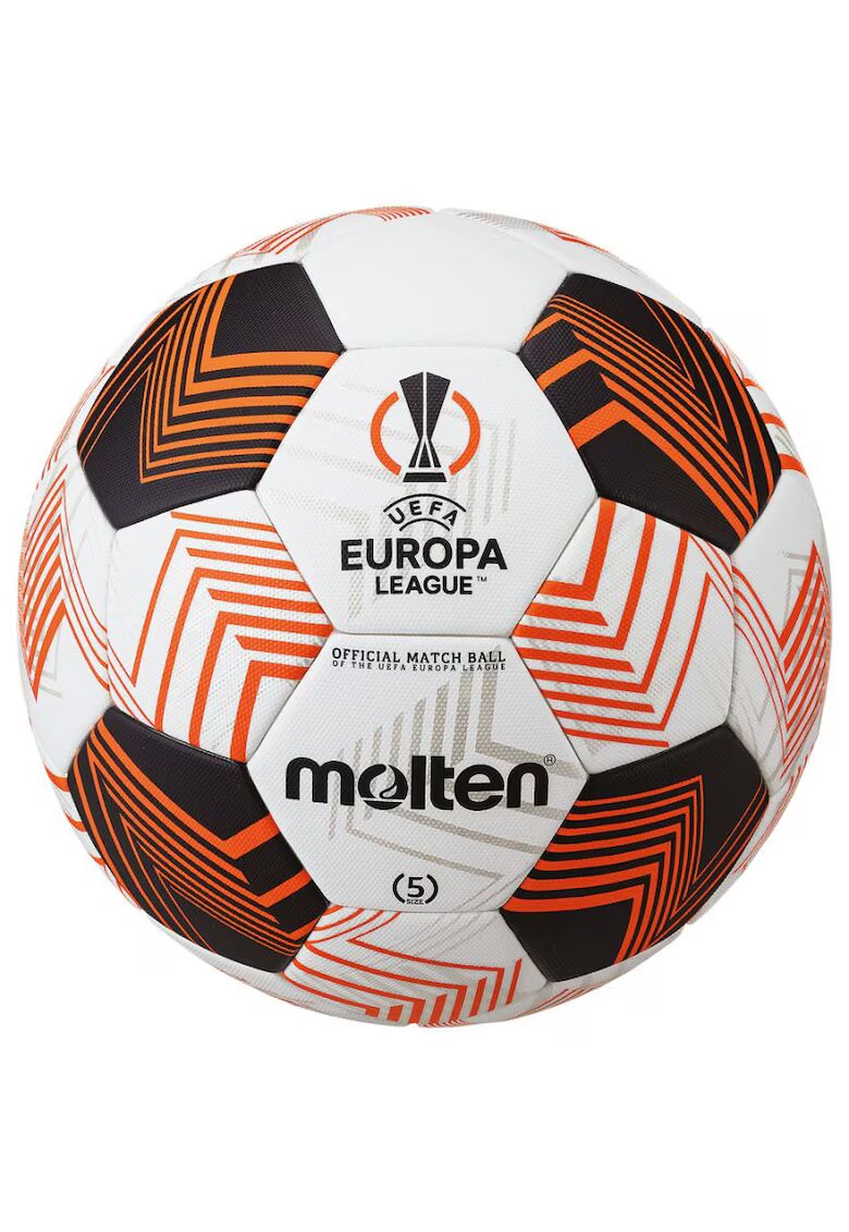 Molten Minge Fotbal UEFA Europa League - piele ecologica - marime 5 - multicolor