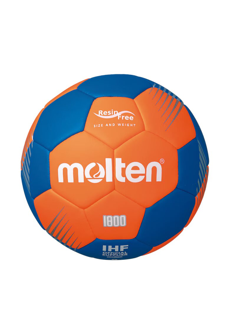 Molten Minge handbal portocalie-albastră - dimensiune redusă - fără adeziv