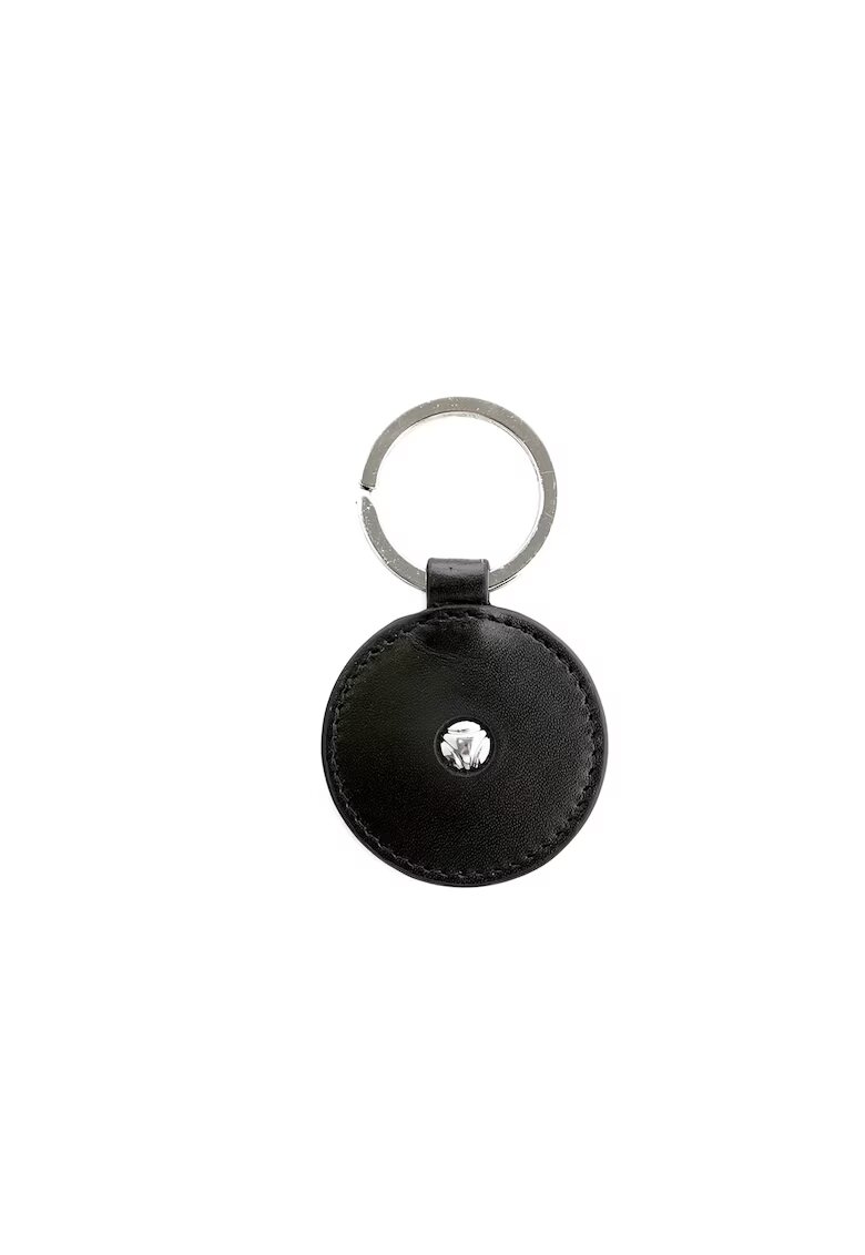 MOMO DESIGN Breloc din piele Noirhomme - Negru