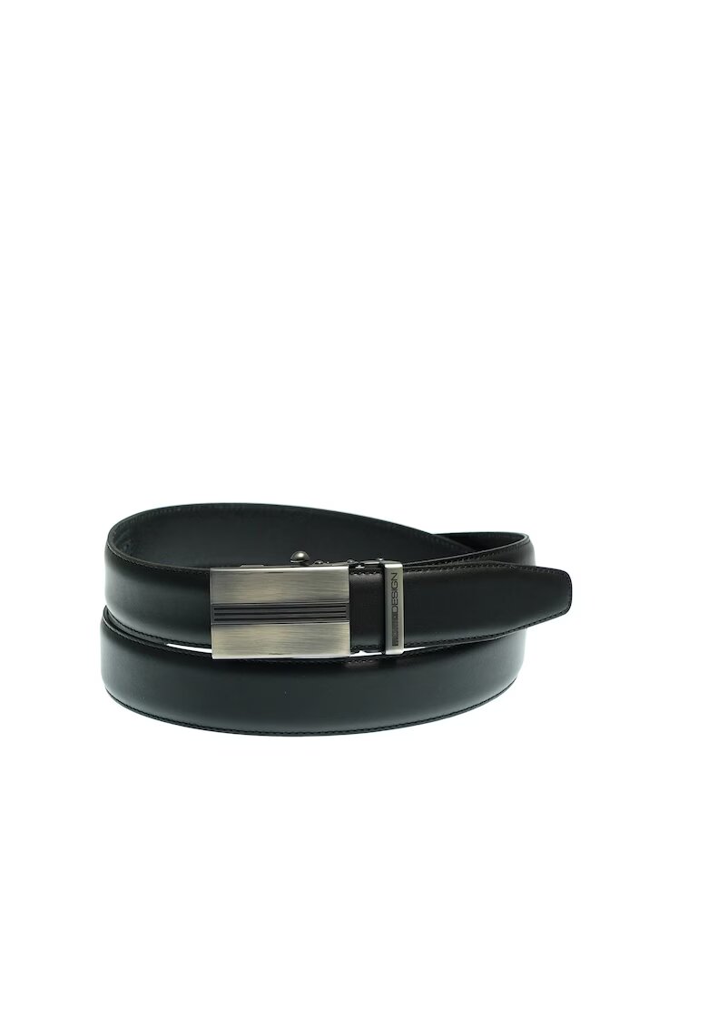 MOMO DESIGN Curea din piele Torino Prime - Negru