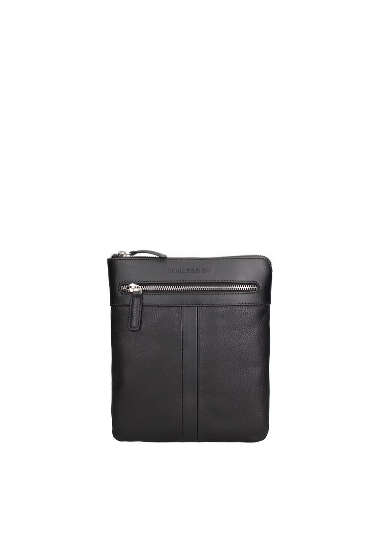 MOMO DESIGN Geanta crossbody din piele Nerian - Negru