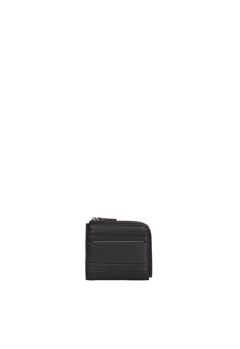 MOMO DESIGN Portcart din piele Eridan - Negru