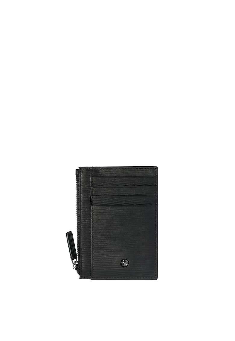 MOMO DESIGN Portcart din piele Silvano Chic - Negru