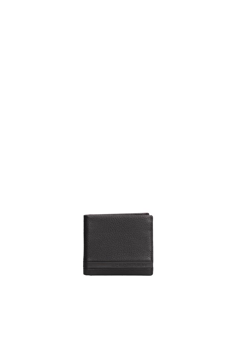 MOMO DESIGN Portofel din piele Erebo Pro - Negru