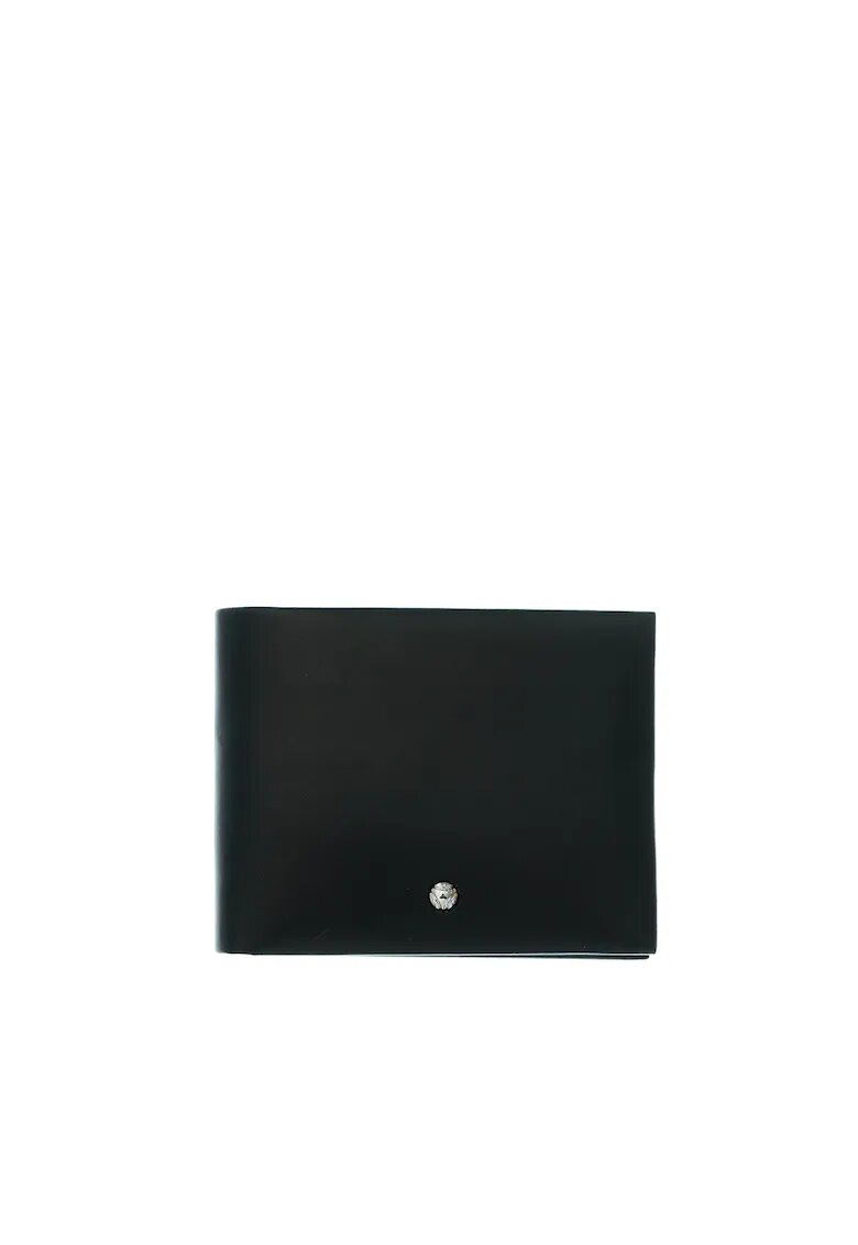 MOMO DESIGN Portofel pliabil din piele Novanto - Negru