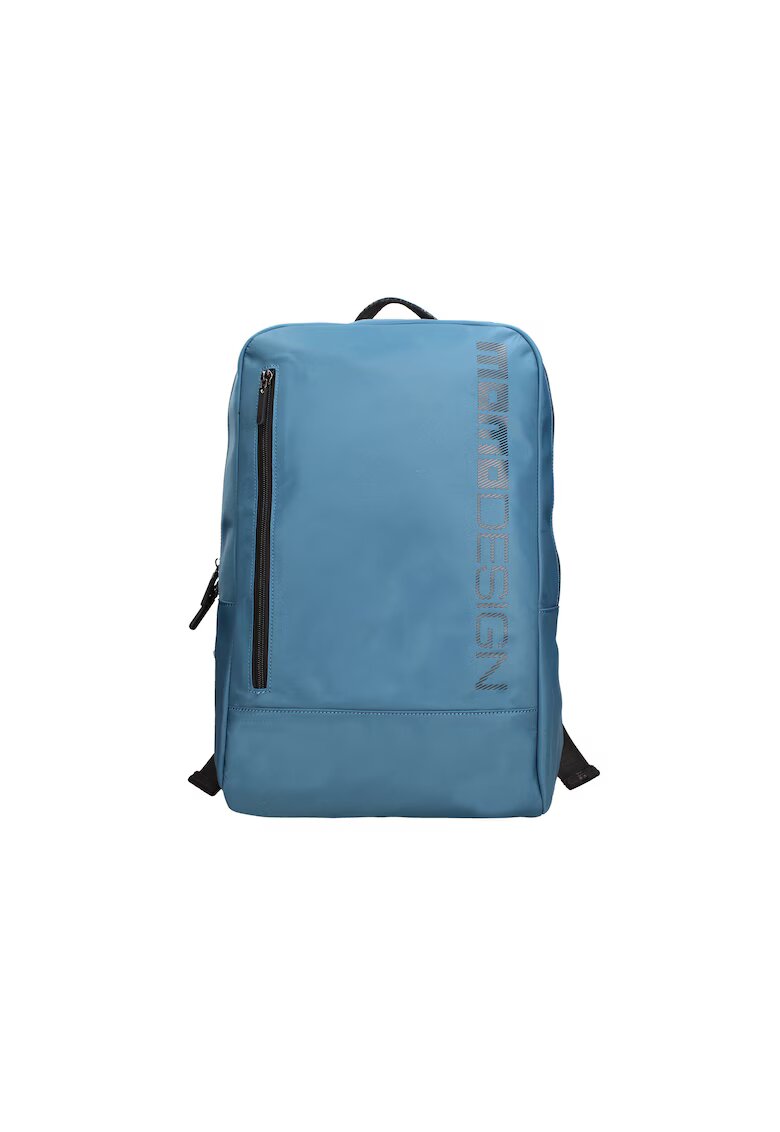 MOMO DESIGN Rucsac cu buzunar frontal cu fermoar Zenith Chic - Albastru denim