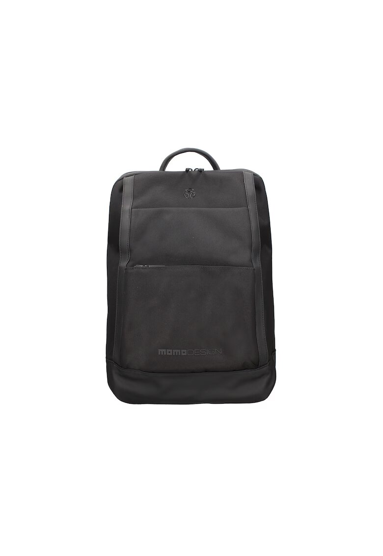 MOMO DESIGN Rucsac din piele ecologica si material textil Velorum - Negru