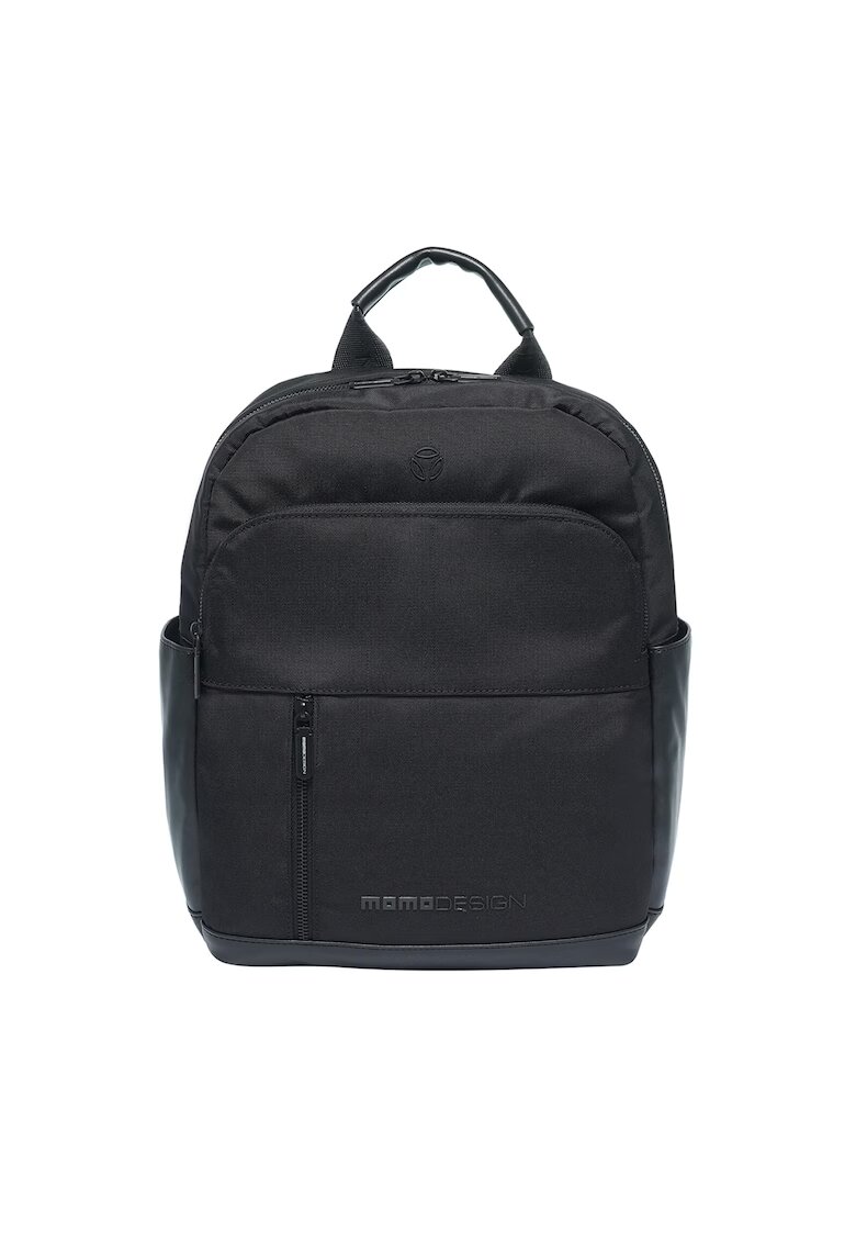 MOMO DESIGN Rucsac uni cu buzunare frontale 37927 - Negru
