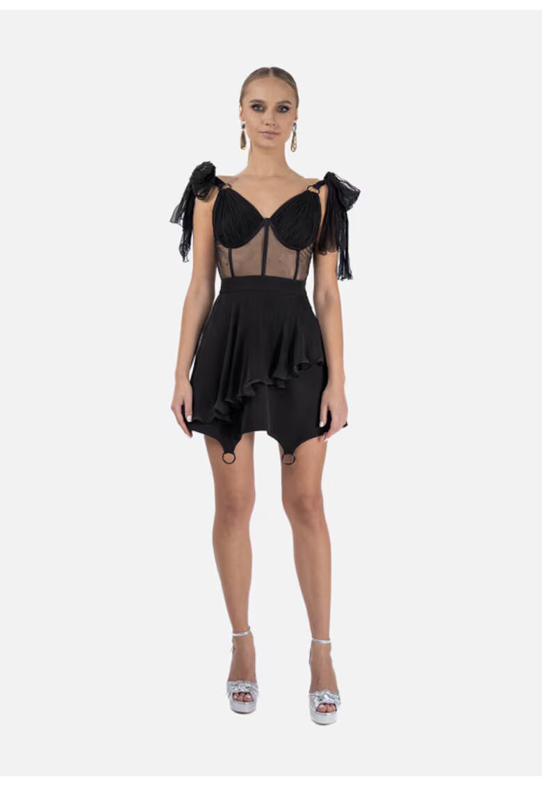 Monarh design Rochie scurta din matase