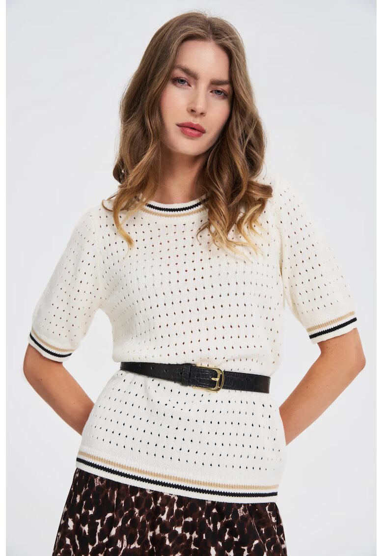 MOODO Curea neagra cu model animalier