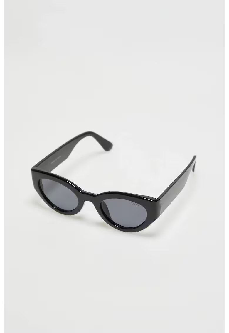 MOODO Ochelari de soare rame groase negre - protectie UV 400 - dimensiune unica