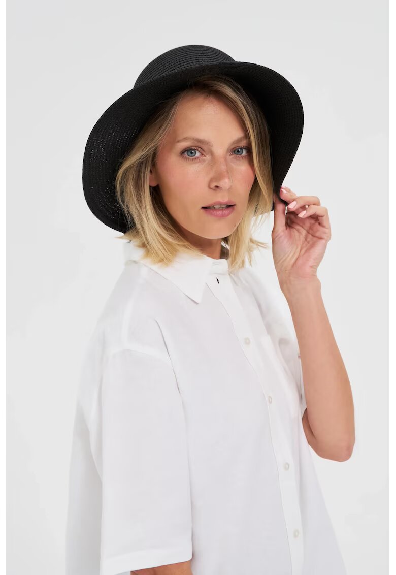 MOODO Palarie Neagra cu Funda ONE SIZE