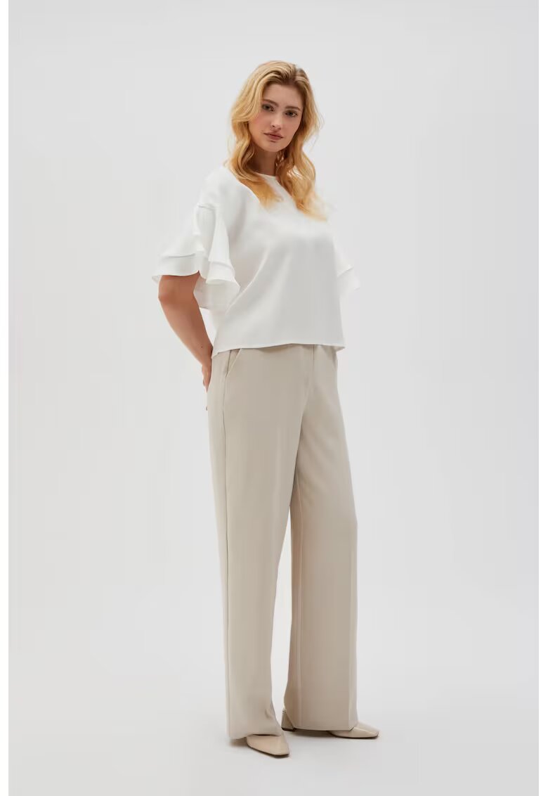 MOODO Pantaloni Bej Eleganti - Bej