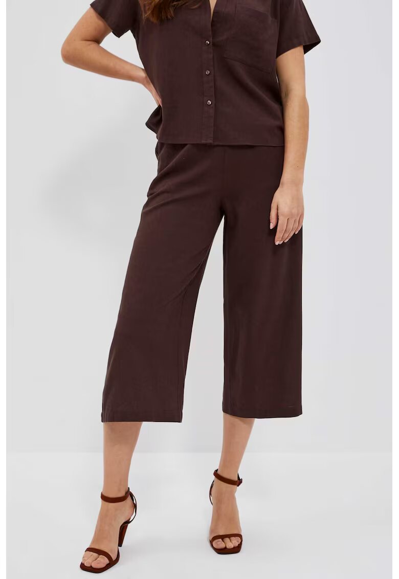 MOODO Pantaloni dama - Poliester/In - Maro - Maro