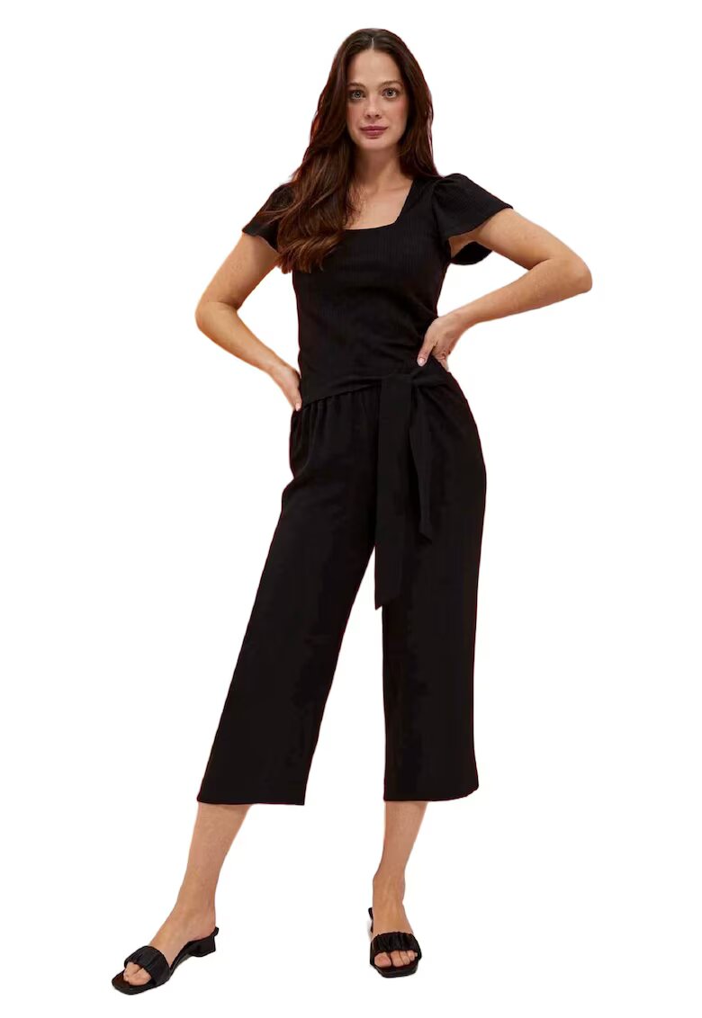 MOODO Pantaloni dama - PoliesterNegru