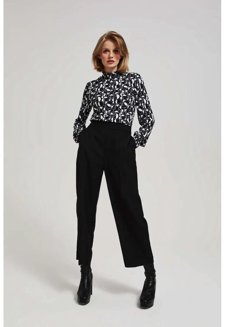 MOODO Pantaloni Largi - Negru