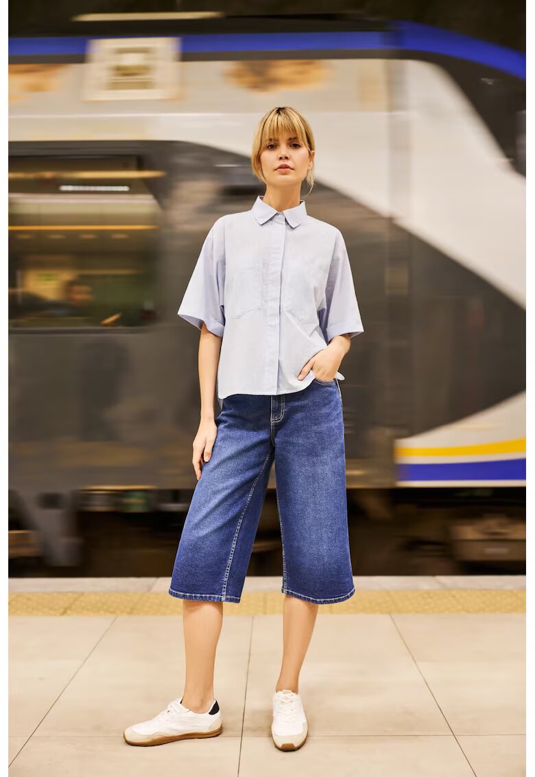 MOODO Pantaloni scurti - albastru -