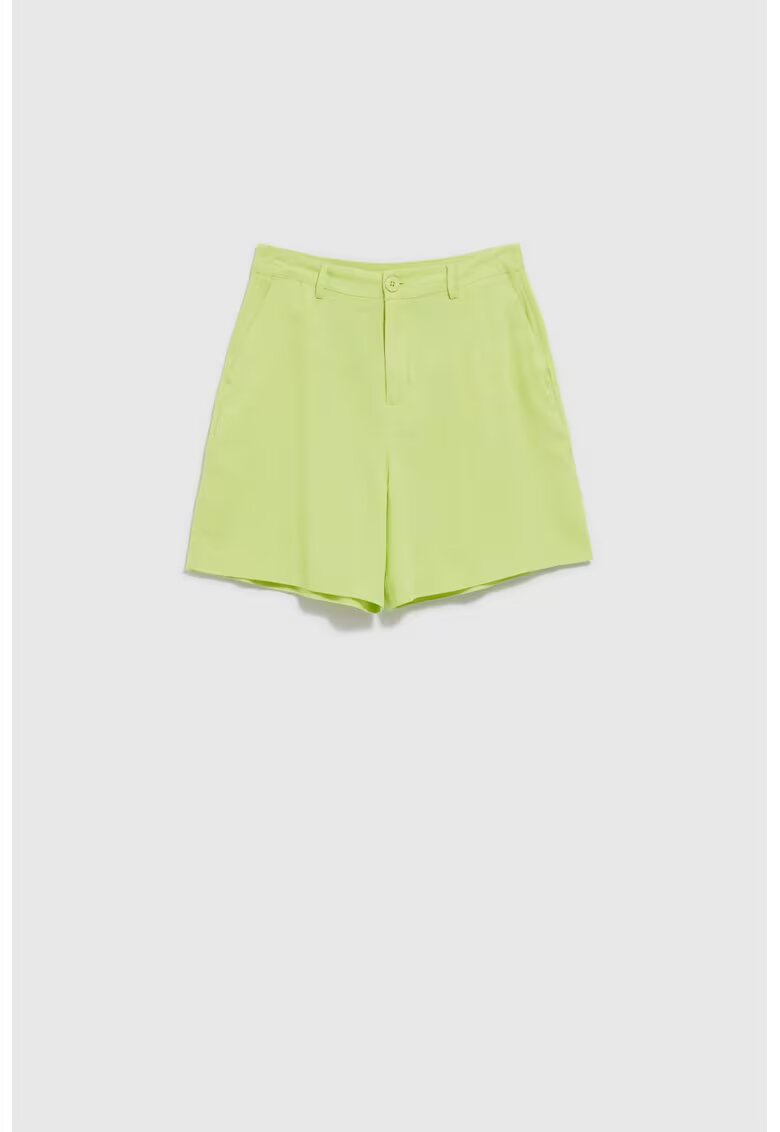 MOODO Pantaloni scurti dama - Poliester\In - Verde - Verde
