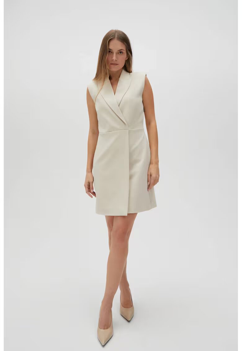 MOODO Rochie Eleganta Bej - Bej