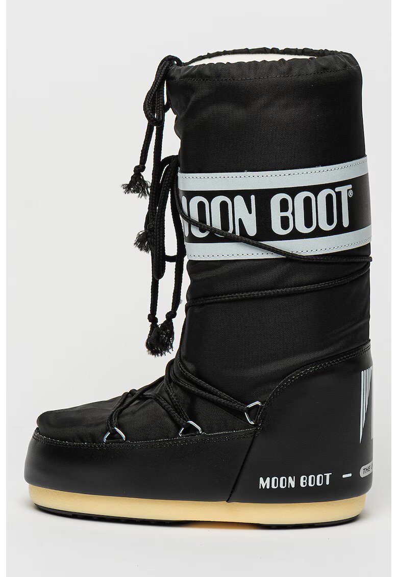 Moon Boot Apreschiuri din material textil MB Icon - Negru/Gri