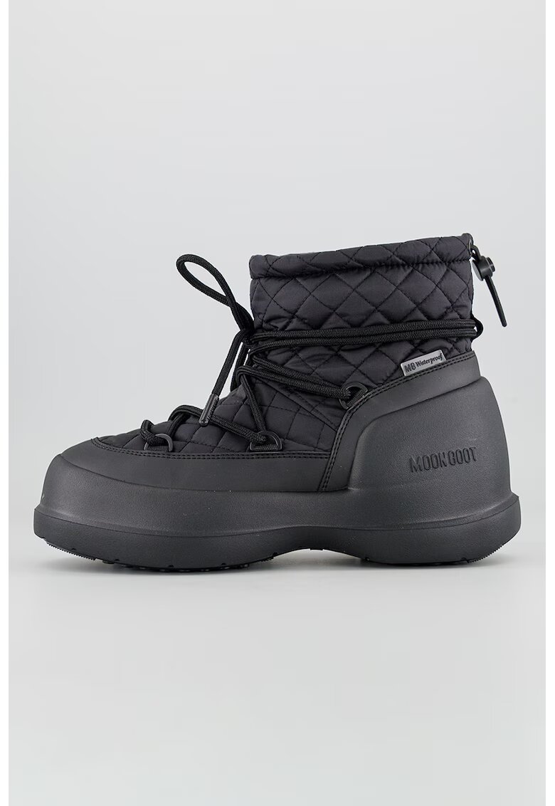 Moon Boot Ghete cu detalii matlasate Mezzaluna - Negru