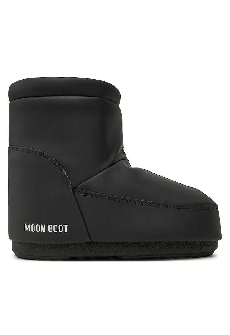 Moon Boot Ghete dama piele ecologica - negru -