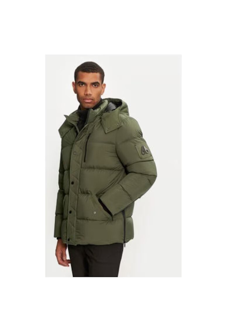 Moose Knuckles Geaca barbati - 304452963 - Nylon - Verde - Verde