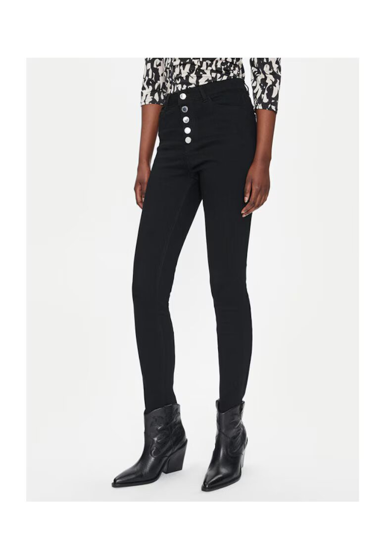 Morgan Blugi dama - 304479816 - Bumbac/Poliester - Negru - Negru