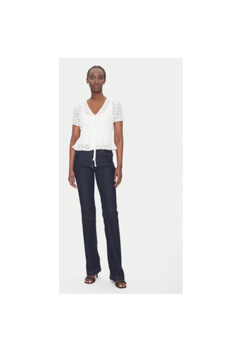 Morgan Bluza dama 231-DATE - Poliamida/Bumbac - Alb - Alb