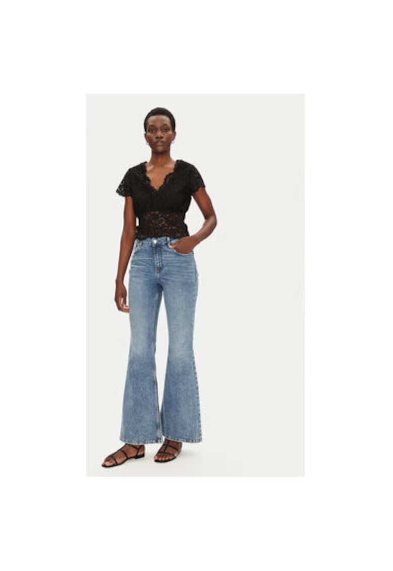 Morgan Bluza dama 241-DANSA - Poliamida/Viscoza - Negru - Negru