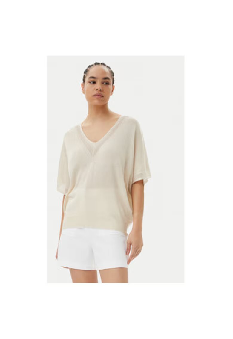 Morgan Bluza dama 241-MCHRIS - Viscoza/Poliester - Bej - Bej