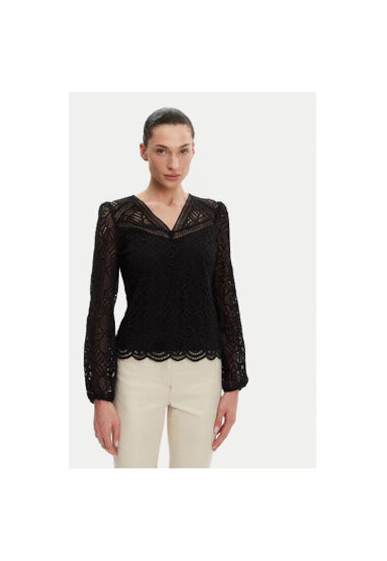 Morgan Bluza dama 241-TOULI - Bumbac/Poliamida - Negru - Negru