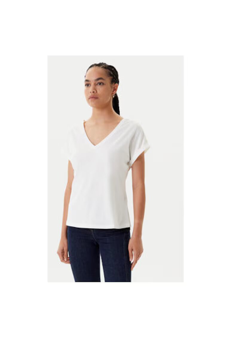 Morgan Bluza dama 251-DORINA - Bumbac/Poliester - Alb - Alb
