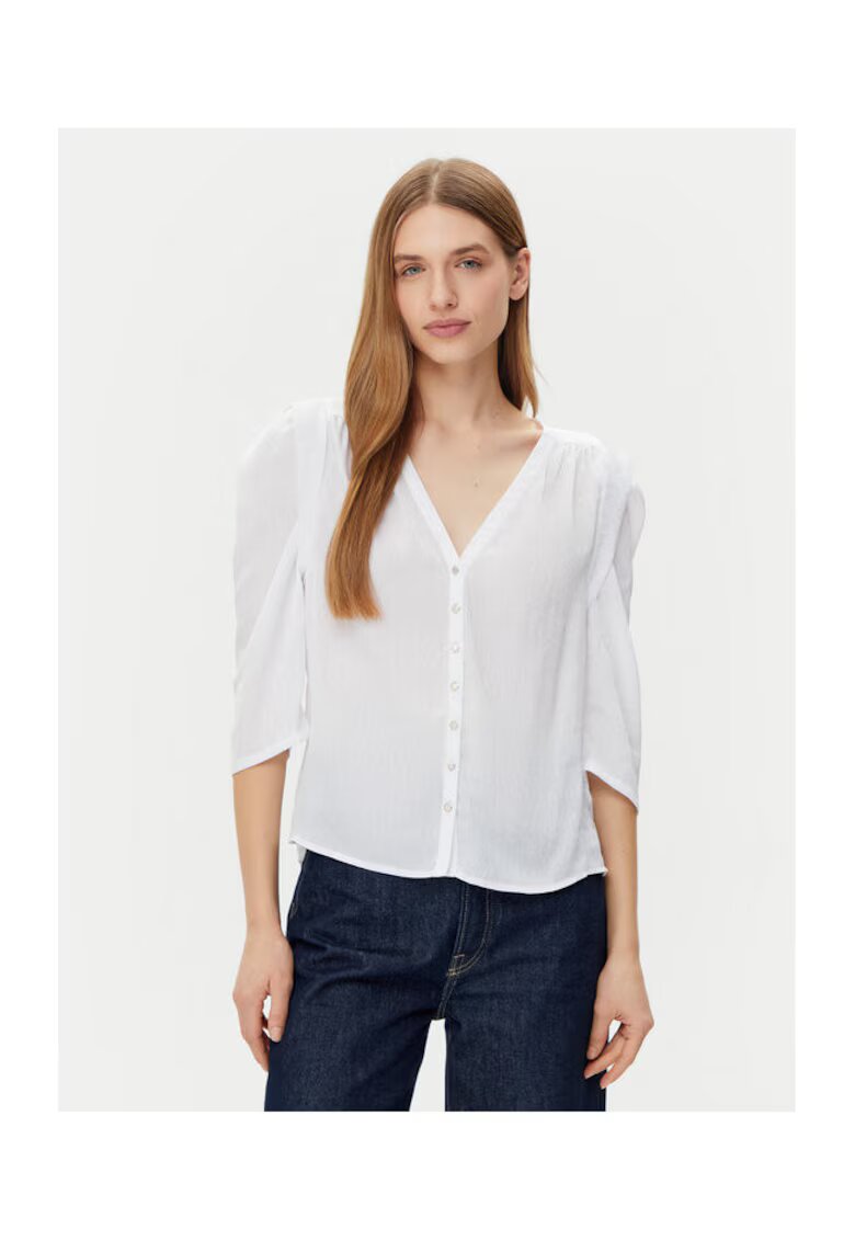 Morgan Bluza dama - 305252814 - Poliester - Alb - Alb