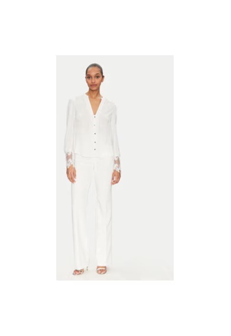 Morgan Bluza dama - 305252876 - Poliester - Alb - Alb