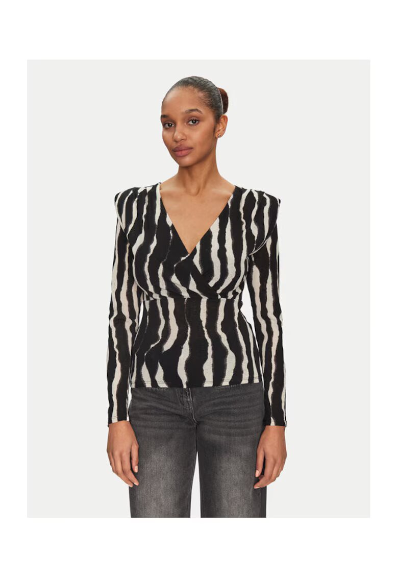 Morgan Bluza dama - 305253613 - Poliester - Negru - Negru