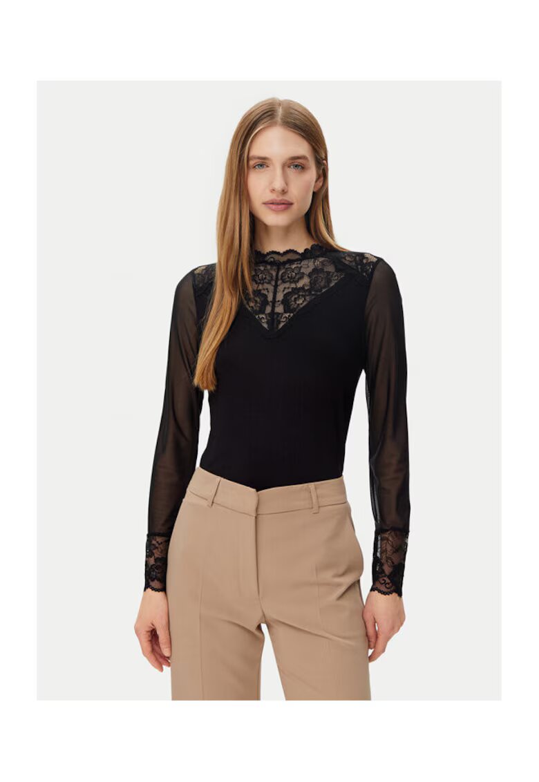 Morgan Bluza dama - 305253637 - Viscoza - Negru - Negru