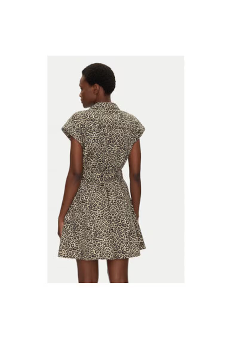 Morgan Camasa stil rochie dama 251-REVAM - Bumbac - Maro - Maro