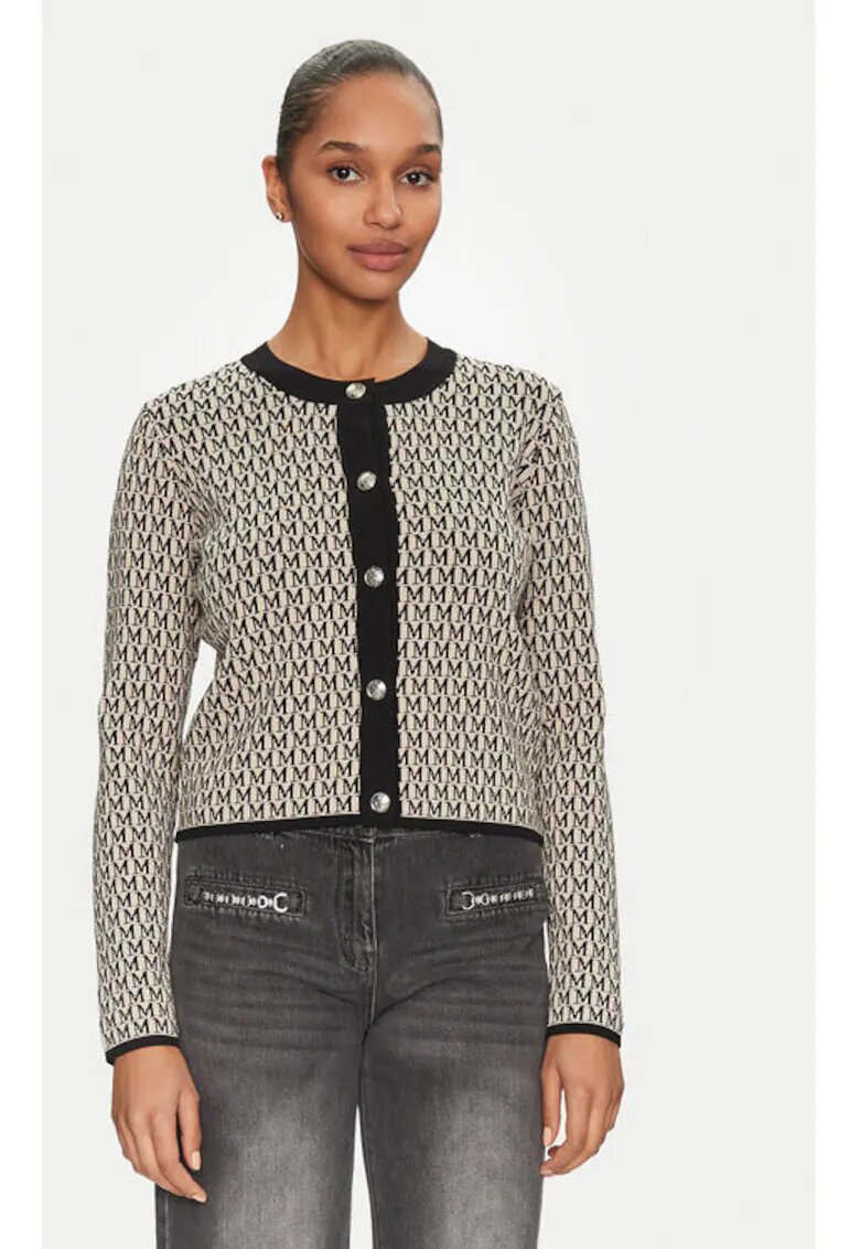 Morgan Cardigan dama - 305253170 - Viscoza/Poliamida - Negru - Negru