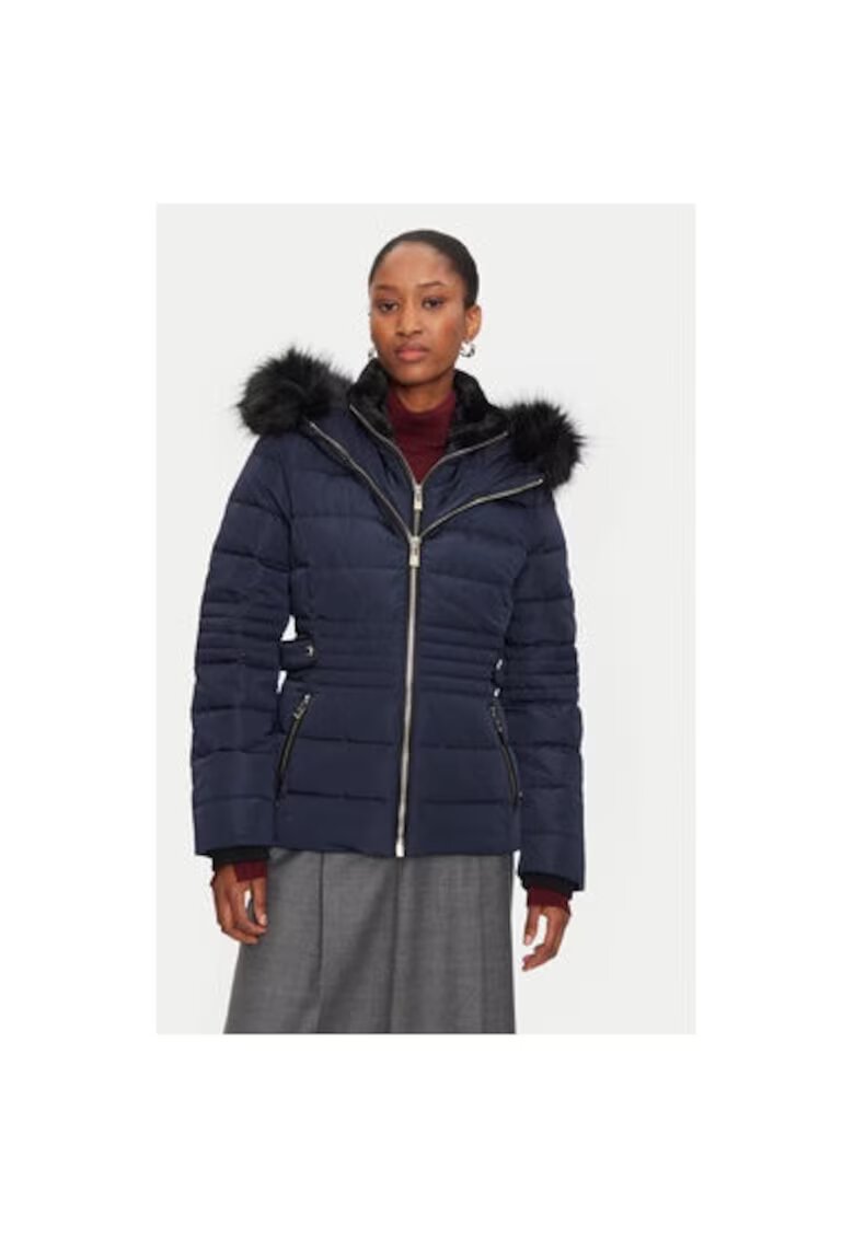 Morgan Geaca dama - 304479953 - Poliester/Poliester reciclat - Albastru - Bleumarin