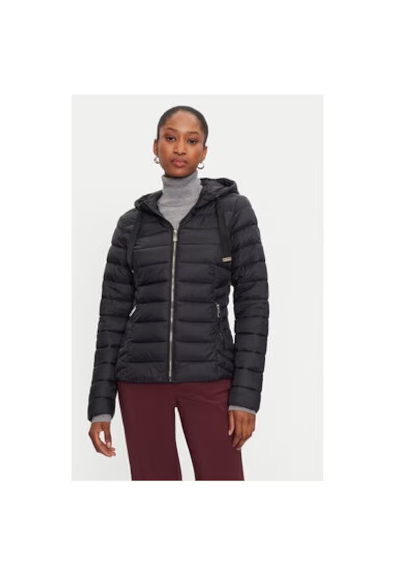 Morgan Geaca dama - 304479977 - Poliamida - Negru - Negru